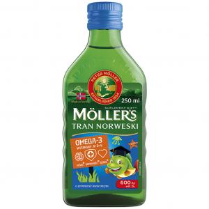 Moller's Tran Norweski owocowy płyn 250ml