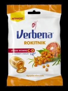 Cukierki ziołowe Rokitnik 60g VERBENA