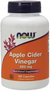 Apple Cider Vinegar Ocet Jabłkowy 450 mg 180 kapsułek