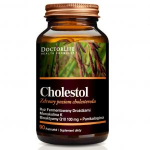 Cholestol monakolina K z bioaktywnym Q10 suplement diety 90 kapsułek