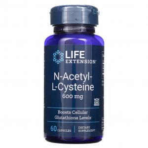 NAC NAcetyloLCysteina 60 kapsułek Life Extension