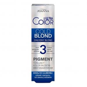 Joanna Ultra Color Pigment tonujący kolor włosów Chłodny Blond, 100ml