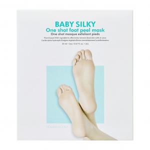Baby Silky One Shot Foot Peel Mask peelingująca maska ​​do stóp w formie skarpet 2x20ml