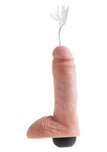 Penis z Wytryskiem 20cm Cielisty