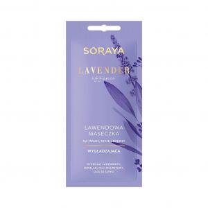 Lavender Essence lawendowa maseczka wygładzająca na twarz szyję i dekolt 8ml