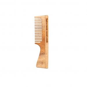 Neem Wood Comb grzebień do włosów z drzewa miodli indyjskiej 19cm