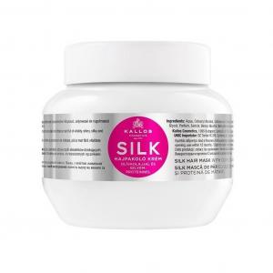KJMN Silk Hair Mask maska do włosów z oliwą z oliwek i proteinami jedwabiu 275ml