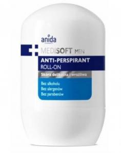 Anida Medisoft Men, anti-perspirant, roll-on, 50 ml