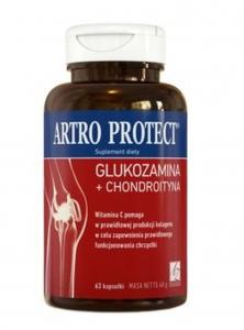 Artro Protect, glukozamina + chondroityna, 63 kapsułki