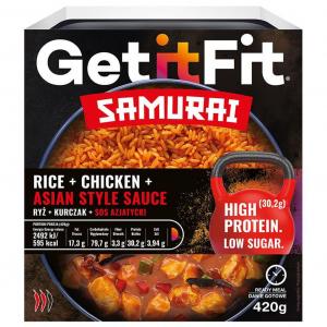 Ryż z kurczakiem i z sosem azjatyckim 420 g