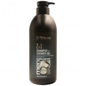 Men 2in1 Shampoo + Shower Gel szampon i żel pod prysznic 1000ml
