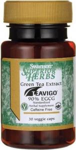 Ekstrakt z zielonej herbaty Green Tea Extract TeaVigo 30 kapsułek SWANSON