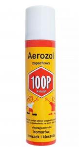 100P Aerozol ochronny przeciw komarom kleszczom meszkom spray 75 ml