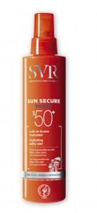 SVR, Sun Secure, Biodegradowalne ochronne mleczko w mgiełce, SPF 50+, 200 ml