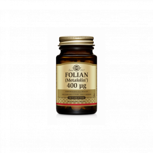 SOLGAR Folate FOLIANY 400 mcg L-metylofolan-Metafolin 50 tabletek