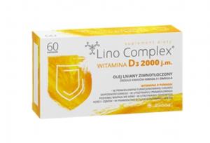 LinoComplex, Witamina D3 2000 j.m., 60 kapsułek