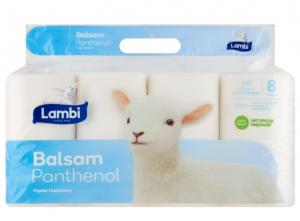 Lambi Soft & Strong, Papier toaletowy, 8 rolek