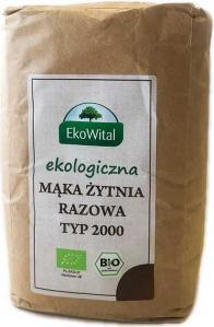 Mąka żytnia razowa typ 2000 BIO 1 kg EkoWital
