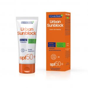 Novaclear Urban Sunblock Krem ochronny do skóry tłustej SPF50 40ml