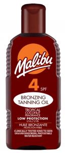 (DE) Malibu Bronzing Olejek do opalania SPF4, 200ml (PRODUKT Z NIEMIEC)