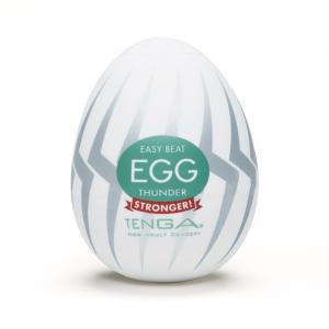 Tenga Easy Beat Egg Thunder Masturbator w kształcie jajka