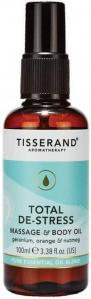 Total DeStress Massage & Body Oil Olejek do masażu 100 ml Tisserand Aromatherapy