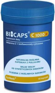 ForMeds BICAPS C 1000+ WITAMINA C 1000mg z bioflawonoidami 60 kapsułek