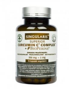Singularis Superior Curcumin C3 Complex + Biperine 70 kapsułek wegańskich