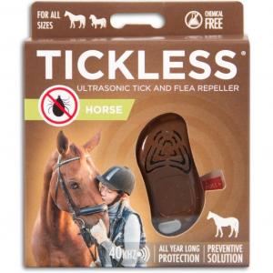 TickLess Horse Ultradźwiękowa ochrona przed kleszczami - Brown