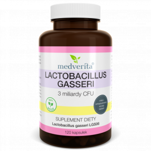 Medverita Lactobacillus gasseri 3 mld CFU 120 kapsułek