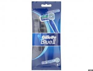 (DE) Gillette, Blue II Plus, Maszynki, 5 sztuk (PRODUKT Z NIEMIEC)