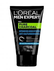 (DE) L'Oréal MEN, Peeling do twarzy z niedoskonałościami, 100 ml (PRODUKT Z NIEMIEC)