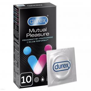 Mutual Pleasure prezerwatywy z wypustkami 10 szt prążki opóźniające wytrysk