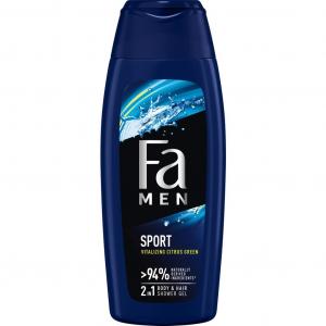 Men Sport żel pod prysznic z formułą 2w1 o zapachu zielonych cytrusów 400ml