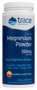 Mieszanka Magnezu i Minerałów proszek Stress-X Magnesium Powder -smak malinowo-cytrynowy 480 g TRACE MINERALS
