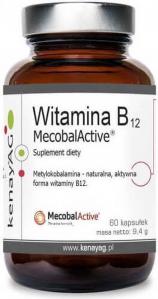 Witamina B12 MecobalActice Metylokobalamina 250mcg 60 kapsułek kenayAG