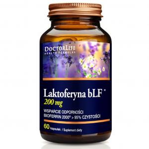 Laktoferyna bLF 100mg suplement diety wspomagający odporność 60 kapsułek