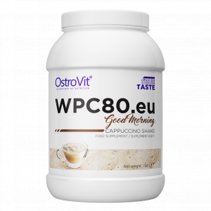 OstroVit Koncentrat białka serwatkowego WPC80.eu Good Morning Cappucino - 700 g