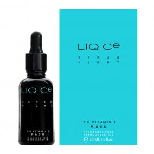 Liq CE Serum Night 15% Vitamin E Mask 30ml