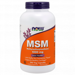 Now Foods MSM 1000 mg - 120 kapsułek