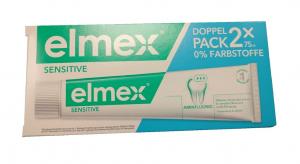 (DE) Elmex, Pasta do wrażliwych zębów, 2x75 ml (PRODUKT Z NIEMIEC)