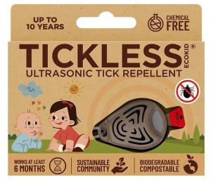 TickLess Eco Kid Ultradźwiękowa ochrona przed kleszczami - Brązowy