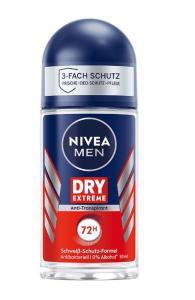 (DE) Nivea Men, Dry Extreme Antyperspirant w kulce, 50 ml (PRODUKT Z NIEMIEC)