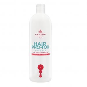 Hair Pro-Tox Shampoo szampon do włosów z keratyną kolagenem i kwasem hialuronowym 1000ml