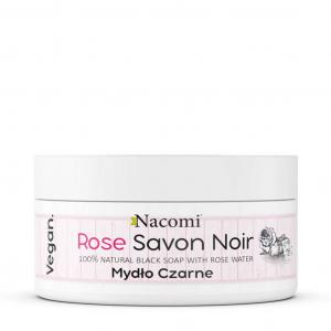 Rose Savon Noir różane czarne mydło z wodą różaną 125g