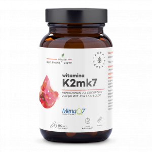 Aura Herbals Witamina K2MK7 MenaQ7® 200 μg 90 kapsułek