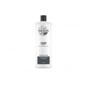 Nioxin System 2 Oczyszczający szampon do włosów, 1000ml