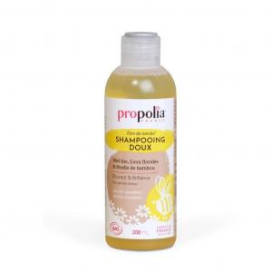 Delikatny szampon organiczny z Miodem i Bambusem - Propolia, 200 ml - BeeYes