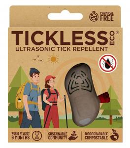 Tickless Eco Human Ultradźwiękowa ochrona przed kleszczami - Brązowy