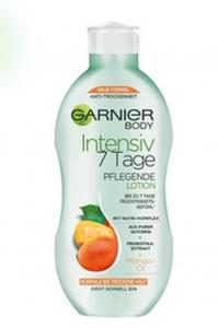 (DE) Garnier, Intensiv 7 Tage, Balsam do ciała, mango, 400 ml (PRODUKT Z NIEMIEC)